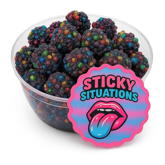 Twisted Clusters Candy Sweet sour Candies nostalgic treats bag Brite